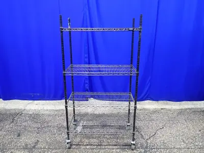 Uline 4 @ 17" X 35" Wire Storage Rack