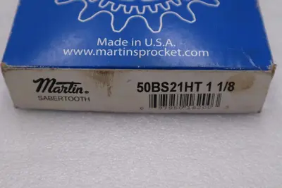 MARTIN SPROCKET & GEAR INC 50BS21HT 1 1/8 / 50BS21HT118 STOCK H840A