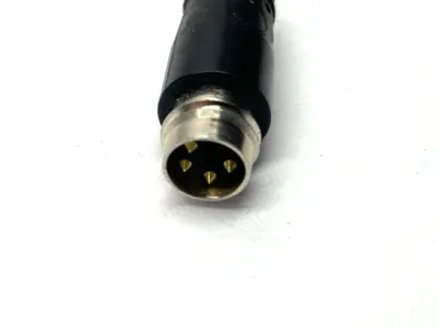 USED KEYENCE SQUARE REFLECTIVE PHOTOELECTRIC SENSOR M8 CONNCECTOR