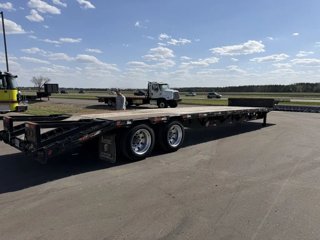 Used 2013 BLACKSTONE DOVE TAIL STEP DECK Flatbed Trailers Minnesota US | Carco Truck & Equipment #1513948