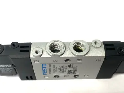 USED FESTO SOLENOID VALVE 5/2-WAY 196939