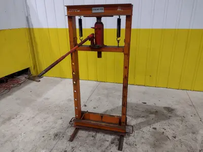 20 TON MANUAL H-FRAME PRESS: STOCK #22026