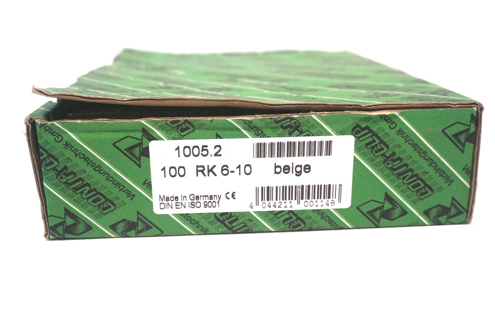 100 NEW CONTA CLIP RK 6-10 TERMINAL BLOCKS RK610