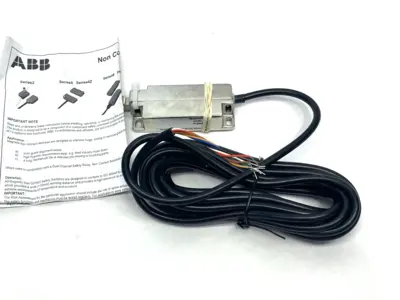 New | in-Stock ABB Magnetic Safety Switch Non-Contact SENSE 10 EX SS 5M CBL 2NC/1NO Relays & Switches Michigan US | Maverick Industrial Sales #1391045