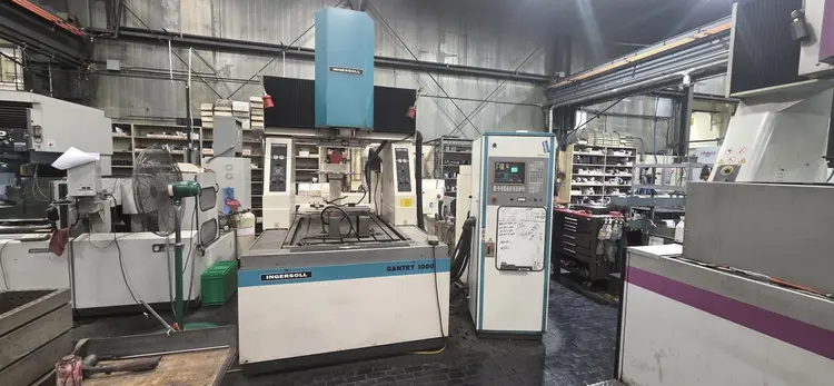 Used 1998 INGERSOLL HANSEN GANTRY 1000 EDM Sinkers Illinois US | 520 Machinery Sales LLC #867879