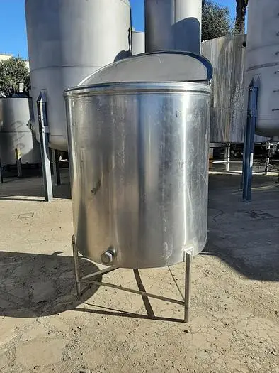 Tank, 330 Gallon, S/st, FT/DB, 45" x 48" #C744433