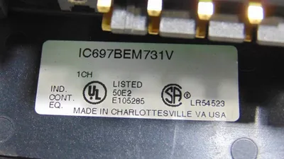 GE Fanuc IC697BEM731V Series 90-70 Bus Controller Module Used