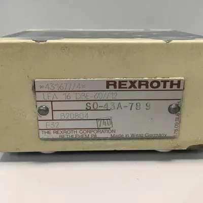 USED REXROTH LFA16DBE60/12S043A-789