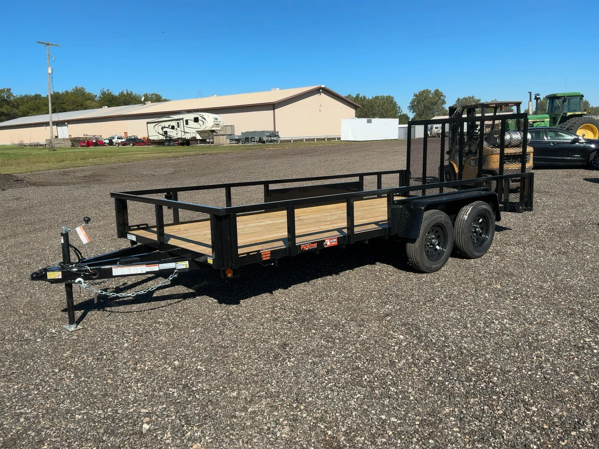 Used 2027 INTERSTATE 16' TANDEM AXLE Cargo Trailers Michigan US | Miedema Asset Management Group #1483952
