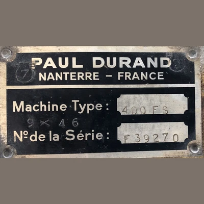 Durand (CMD) Right Angle Gearbox