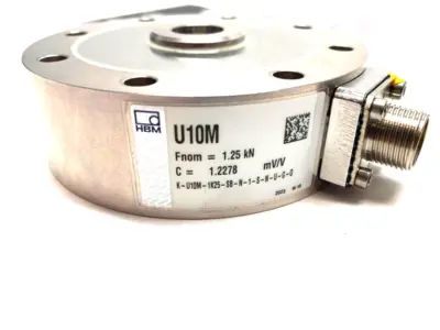 USED HBM ULTRA PRECISE FORCE TRANSDUCER U10M C=1.2278