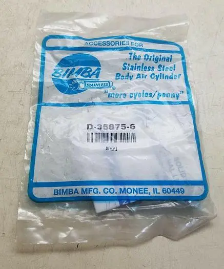 New | in-Stock BIMBA D-35875-6 Pneumatic Cylinders Michigan US | ND Industrial Surplus #1208340