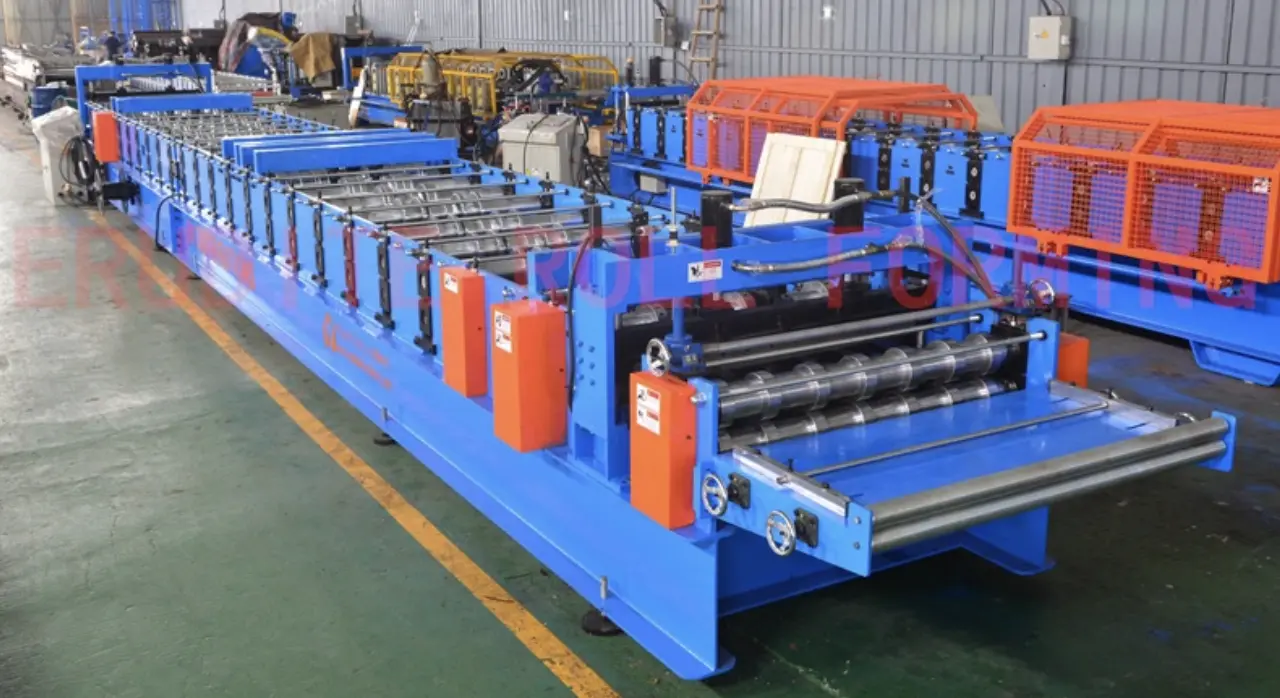 Deck Roll Forming Machine in Mexico