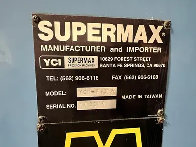 USED 2001 SUPERMAX YCM-FV102A