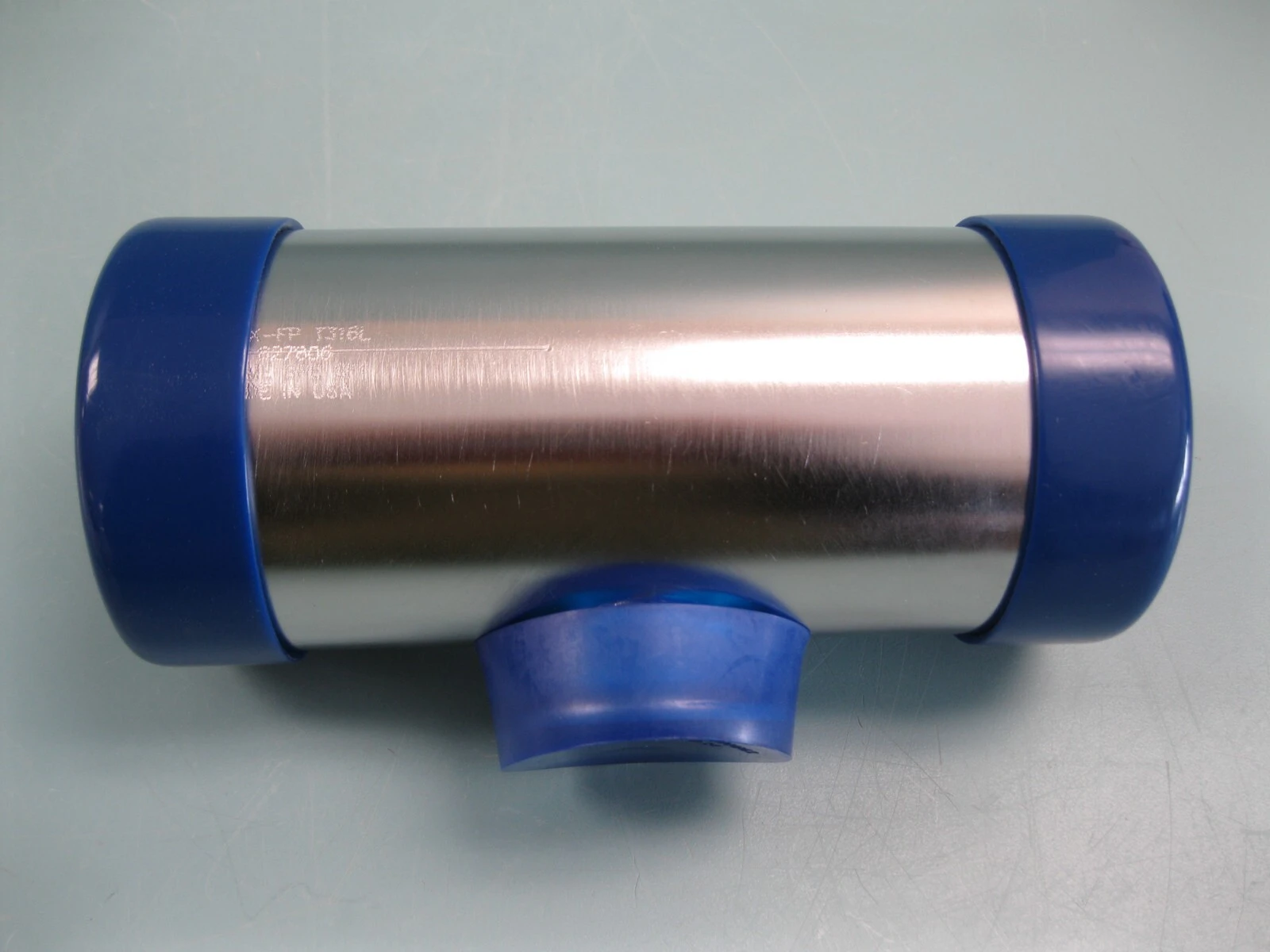 NEW 2-1/2" Weld End x 1-1/2" Tri-Clamp T316L Stainless Reducing Tee F9