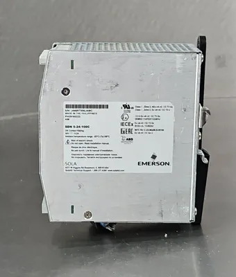 Used SOLA SDN 5-24-100C DIN Rail Power Supplies South Carolina US | Palmetto Automation #1162101