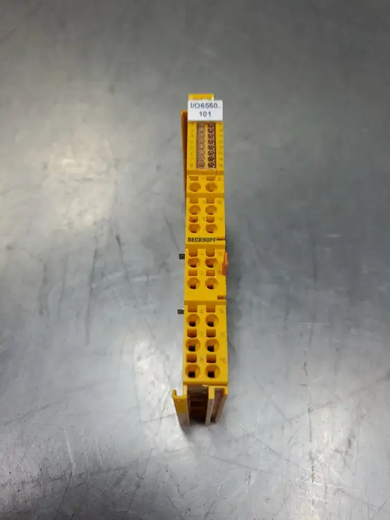 Used Beckhoff EL19180000 TwinSAFE Module, 24VDC PLC Processors | Palmetto Automation #1155793