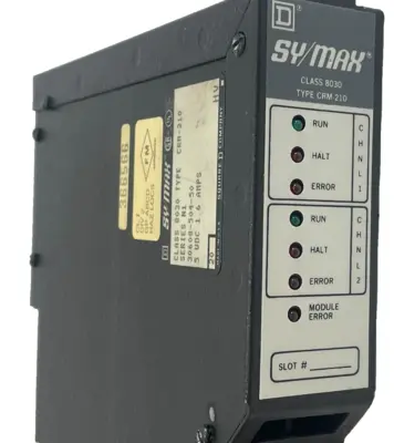 USED SQUARE D SYMAX 8030-CRM-210 INTERFACE MODULE SER.N1 5VDC 1.6AMPS 8030CRM210