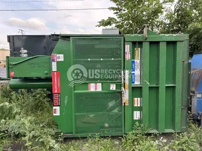 Used PTR TWO 7200HD-8 VERTICAL BALERS Balers Illinois US | US Recycling Equipment #1295650