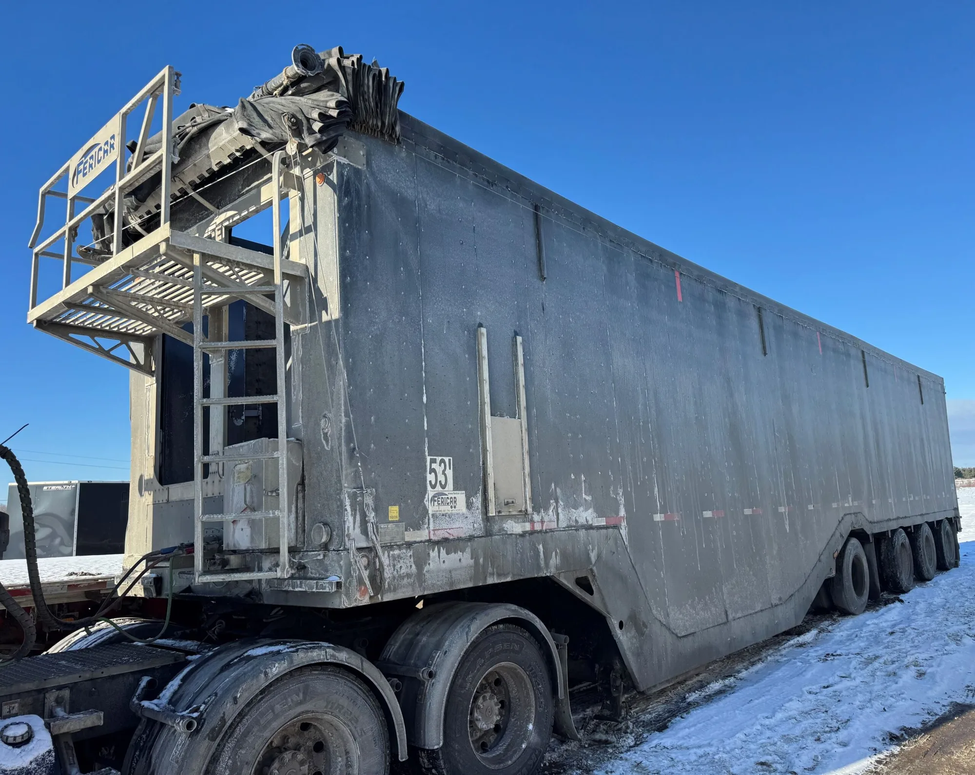 Used 2020 FERICAR 4 AXLE 53 FOOT Forestry Trailers Ontario CA | Driven Equipment Solutions #1423125