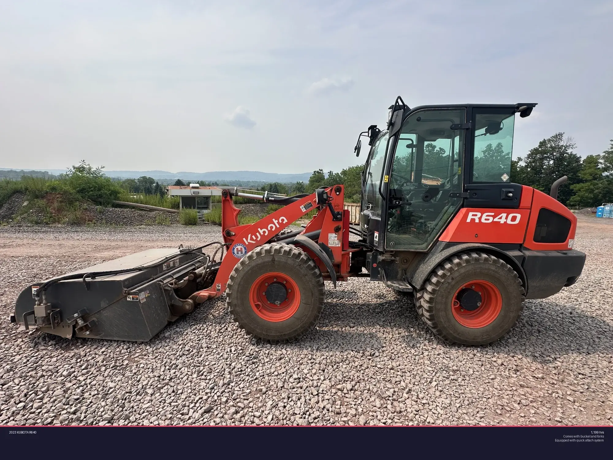 Used 2023 KUBOTA R640 Wheel Loaders New Jersey US | Proxy Equipment #1378394