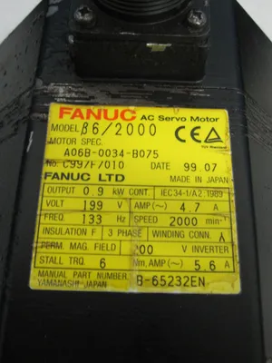 USED 1999 FANUC A06B-0034-B075