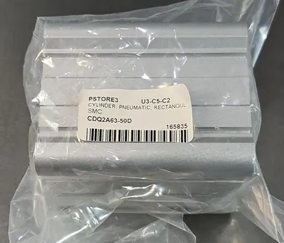 SMC CDQ2A63-50DZ PNEUMATIC CYLINDER. 6D-8