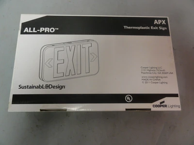 NEW COOPER LIGHTING APX7R