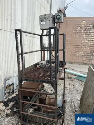 USED Sanborn 32" x 20" Sanborn Basket Centrifuge, Hastelloy C-276