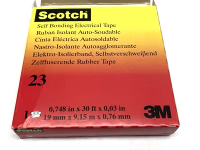 USED 3M SCOTCH RUBBER SPLICING ELECTRICAL TAPE 23 0.76MM THICK EXPIRED