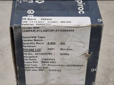 NEW 2021 EPIROC 5112 9994 09