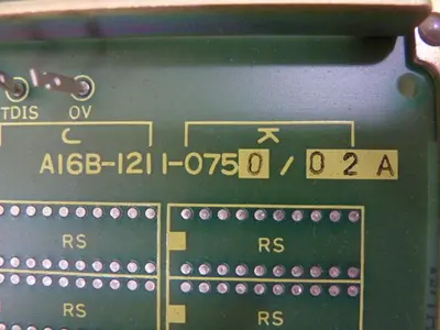 USED FANUC A16B-1211-0750/02A