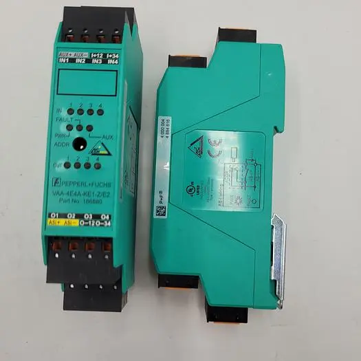 Used PEPPERL & FUCHS VAA-4E4A-KE1-Z/E2 PEPPERL-FUCHS AS-INTERFACE / MFG ITEM # 186880 Misc Electrical & Power Parts | ND Industrial Surplus #1218429