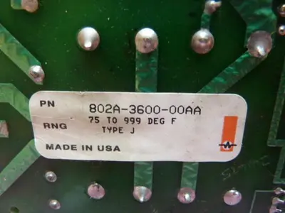 USED WATLOW 802A-3600-00AA