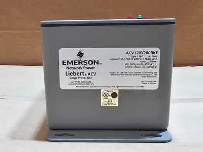 Used LIEBERT ACV120Y200RKE Surge Protectors British Columbia CA | Lenmark #1489006