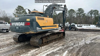 Used 2024 HYUNDAI HX220AL Crawler Excavators South Carolina US | National Equipment Dealers #1422367