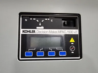 4000A ATS 480V 4 Pole Standard Transition ASCO Isolation / Bypass Transfer Switch NEMA3R Kohler GM77443
