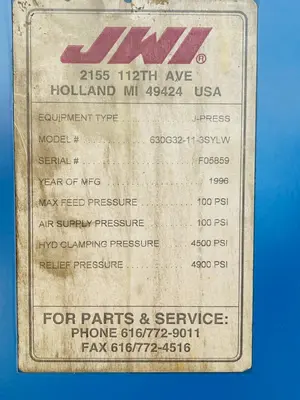 USED 1996 JWI 630G32-11-3SYLW