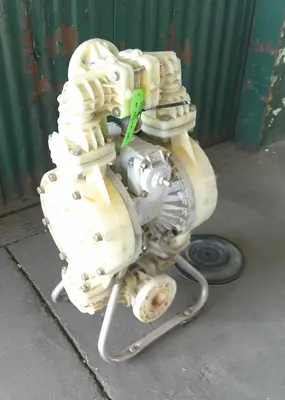SPC9106  Pump 2" Flanged Dayton diaphragm pump, poly