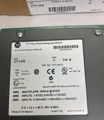 USED ALLEN-BRADLEY 1771-IFE