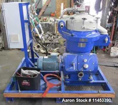 Used ALFA LAVAL MAPX-207 Disc Automatic Centrifuges Illinois US | Aaron Equipment #84603