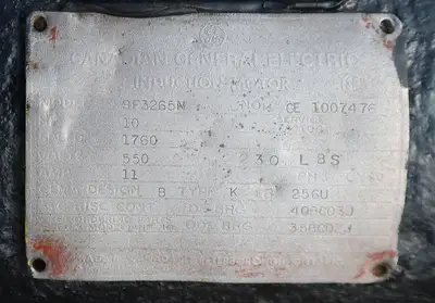 USED GENERAL ELECTRIC 358198A92P11A