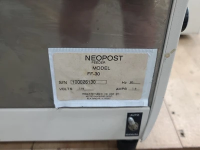 Used Neopost _UNKNOWN_ Mail Inserters Delaware US | United Machine Co. #1564099