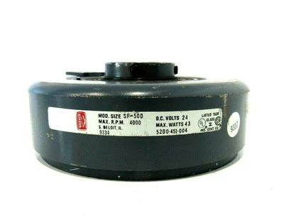 NEW WARNER ELECTRIC 5200-451-004 FIELD & ROTOR SF-500 5200451004 1-1/8" BORE