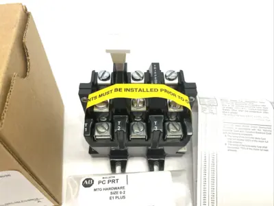 New | in-Stock Allen-Bradley Ser. A NEMA Eutectic Alloy Overload Relay, Manual Reset Starters Michigan US | Maverick Industrial Sales #1390921