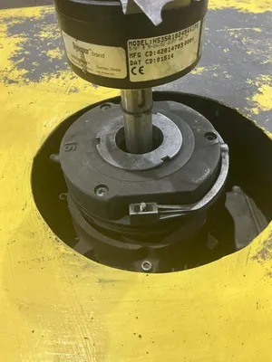 WEAN 1" x 0.105" Motorized Scrap Winder (14668) SCRAP WINDERS | Machinery International LLC (8)