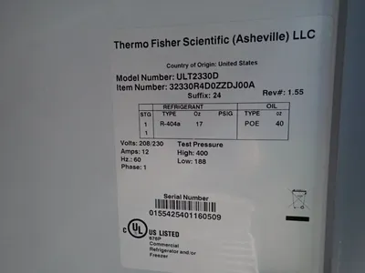 USED THERMO FISHER SCIENTIFIC ULT2330D