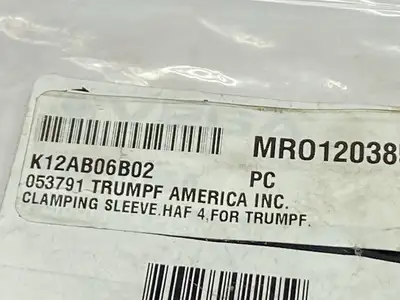 USED TRUMPF TRUMPF 053791