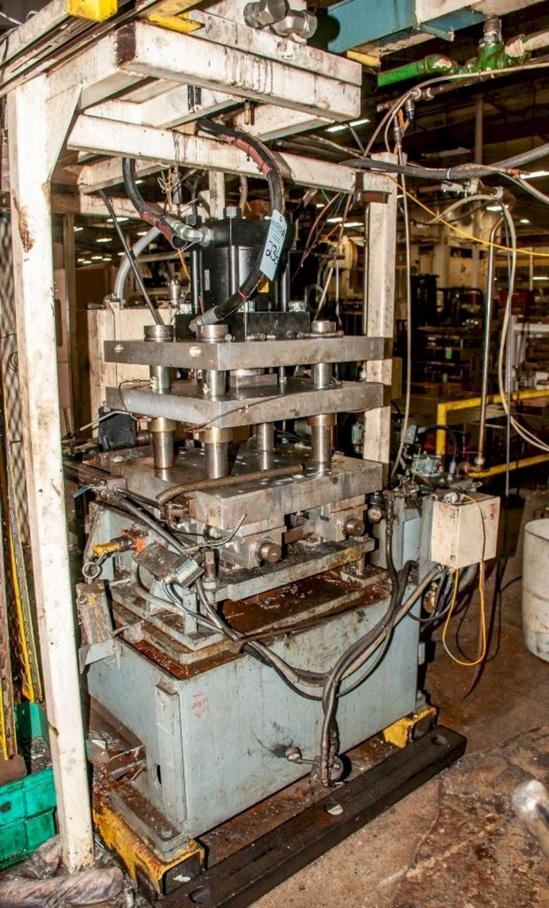 PARKER 4-POST HYDRAULIC CUTOFF PRESS: STOCK #0951221