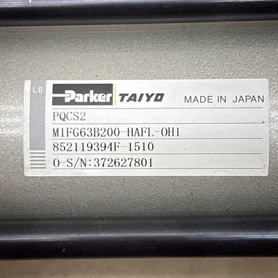 Used TAIYO PARKER PQCS2 M1FG63B200-HAFL M1FG63B200-HAFL-0H1 Cylinders Indiana US | J&J Industrial Supply #1283566